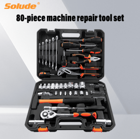 80 Piece Set Of Machine Repair Tools (Option: 80pcs)