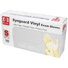 Powder Free Vinyl Exam Gloves (Option: Small)